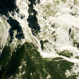 Satellite imagery of Breithorn, AT