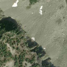 Satellite imagery of The Tooth, US