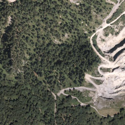 Satellite imagery of Gaicht Pass, AT