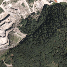 Satellite imagery of Gaicht Pass, AT