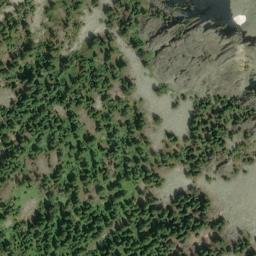 Satellite imagery of The Tooth, US