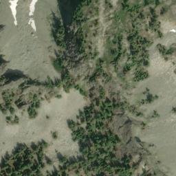 Satellite imagery of The Tooth, US