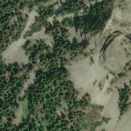 Satellite imagery of The Tooth, US