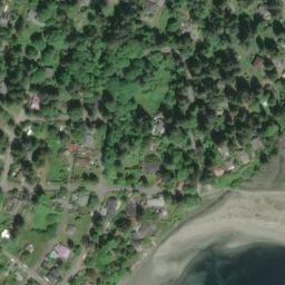 Satellite imagery of Point Heyer, US