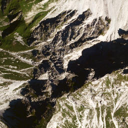 Satellite imagery of Nebelhorn, DE