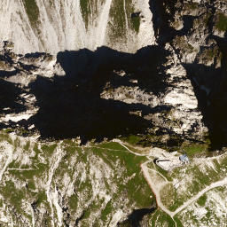 Satellite imagery of Nebelhorn, DE