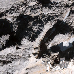 Satellite imagery of Zugspitze, DE
