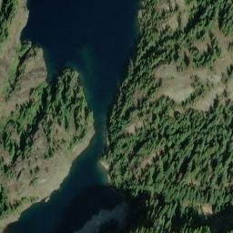 Satellite imagery of Rampart Ridge, US