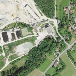 Satellite imagery of Kamin Jura Zement Wildegg, CH