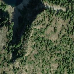 Satellite imagery of Rampart Ridge, US