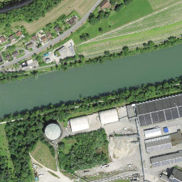 Satellite imagery of Kamin Jura Zement Wildegg, CH