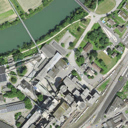 Satellite imagery of Kamin Jura Zement Wildegg, CH