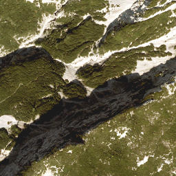 Satellite imagery of cairn, DE