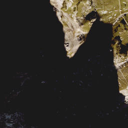 Satellite imagery of Lamsen Spitze, AT