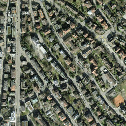 Satellite imagery of Living place of James Joyce, CH