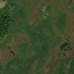 Satellite imagery of Uncle Dan Caslows Mountain, CA