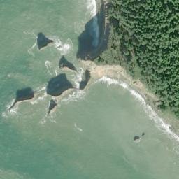 Satellite imagery of Cape Elizabeth, US