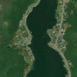 Satellite imagery of Rushoon Hill, CA