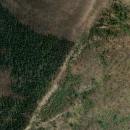 Satellite imagery of Triple Divide, US