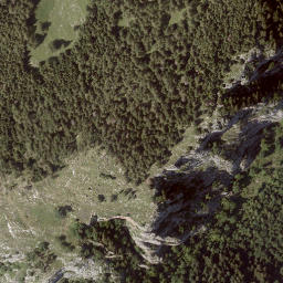 Satellite imagery of cairn, AT
