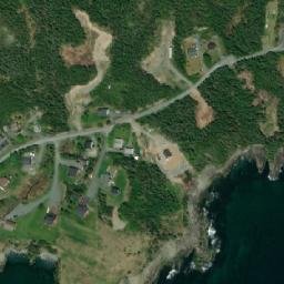 Satellite imagery of Bread and Cheese Point, CA