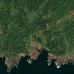 Satellite imagery of Inside Point of Island Cove, CA