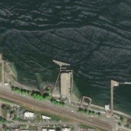 Satellite imagery of Point Harmon (historical), US