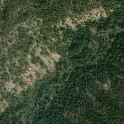 Satellite imagery of Dry Fork Flathead Divide, US
