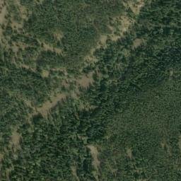 Satellite imagery of Dry Fork Flathead Divide, US