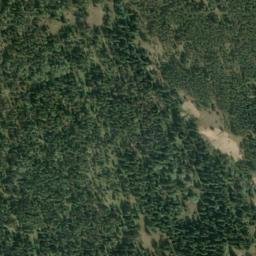 Satellite imagery of Dry Fork Flathead Divide, US