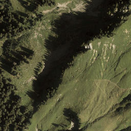 Satellite imagery of Damülser Horn, AT