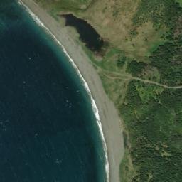 Satellite imagery of Crève-Coeur Point, CA