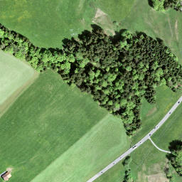 Satellite imagery of Rickenp Pass, CH