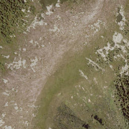 Satellite imagery of cairn, AT