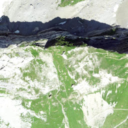 Satellite imagery of Lisengrat, CH