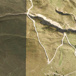 Satellite imagery of cairn, AT