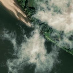 Satellite imagery of Panorama on the Château de Montsoreau-Museum of contemporary art and the village, FR