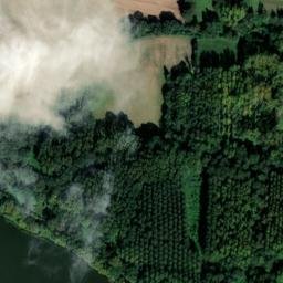 Satellite imagery of Panorama on the Château de Montsoreau-Museum of contemporary art and the village, FR