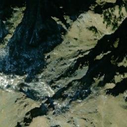 Satellite imagery of cairn, AT