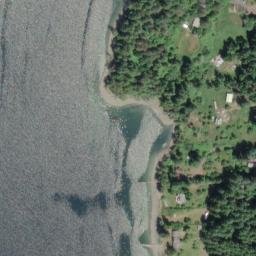 Satellite imagery of Tiye Point, US