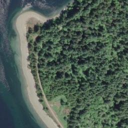 Satellite imagery of Hogan Point, US