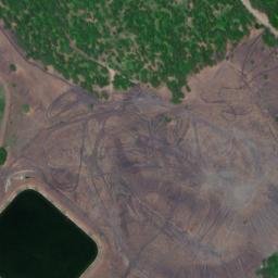 Satellite imagery of Number 5 Mine, US