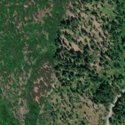 Satellite imagery of Number 7 Mine, US