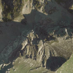 Satellite imagery of Mittagspitze (Omesgrat), AT