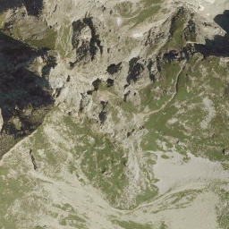 Satellite imagery of Mittagspitze (Omesgrat), AT