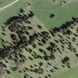 Satellite imagery of Mont Crosin, CH