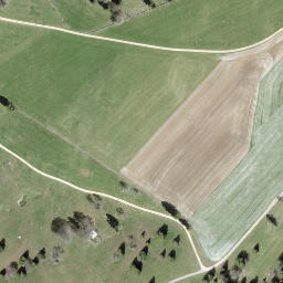 Satellite imagery of Mont Crosin, CH