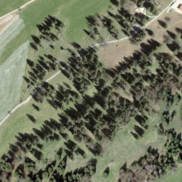 Satellite imagery of Mont Crosin, CH