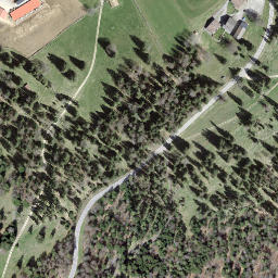 Satellite imagery of Mont Crosin, CH