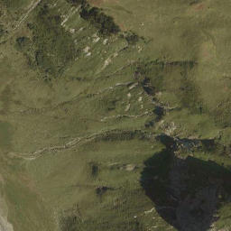 Satellite imagery of cairn, CH